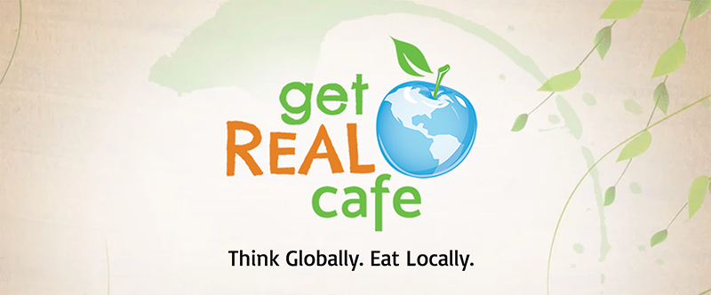 Get "Real" Cafe in Sturgeon Bay, Wisconsin