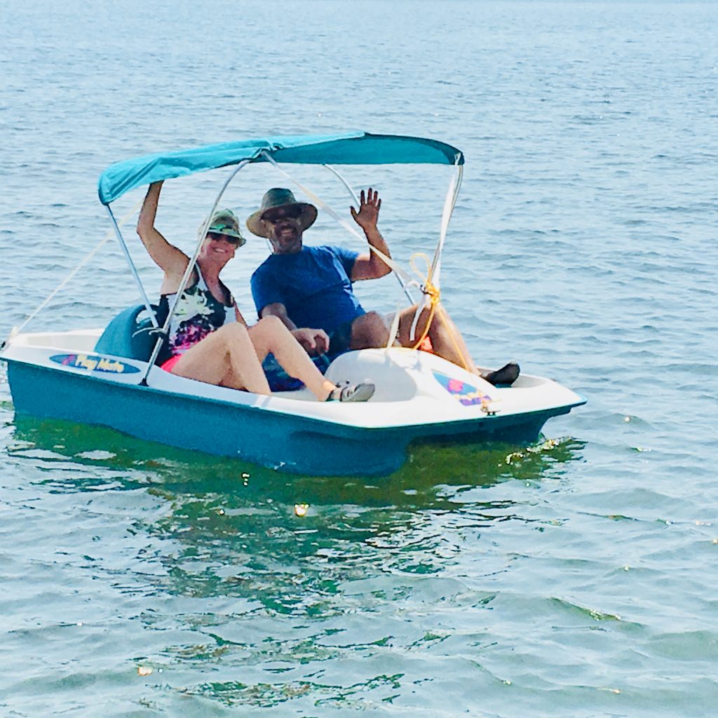 Paddle Boat at Lily Pad Cottage, Door County