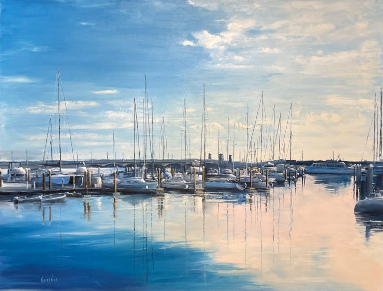 Brian Pier Art Harbor Sunset