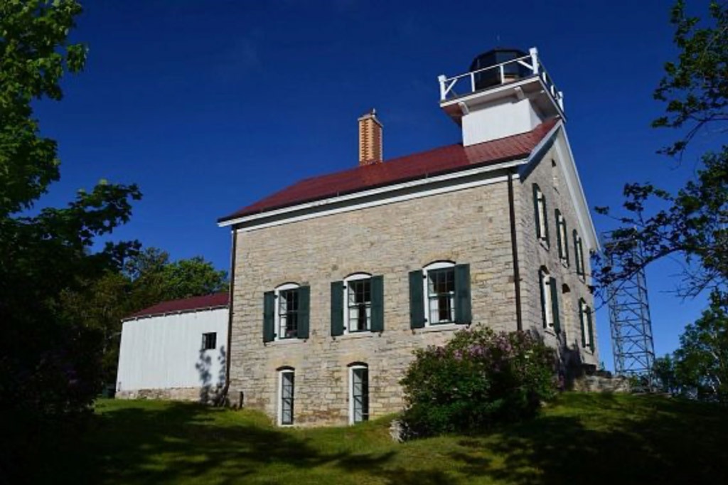 Pottawatomie Lighthouse on Rock Island